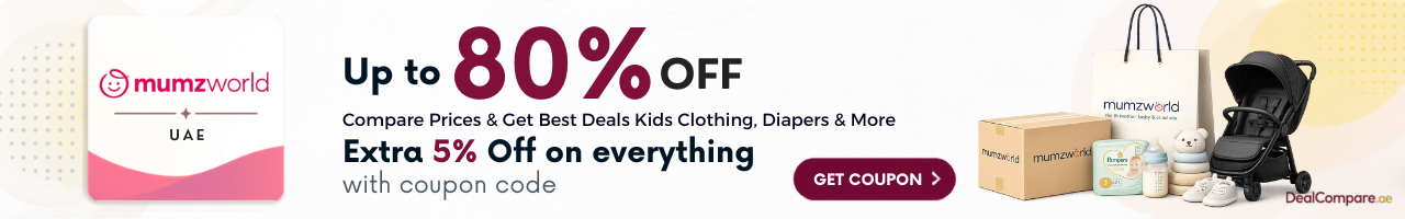 DealCompare.ae Coupons banner
